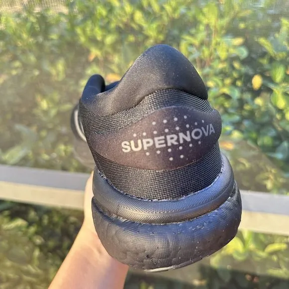 Adidas Supernova 2 Black Grey Men's Athletic Shoes GW9087