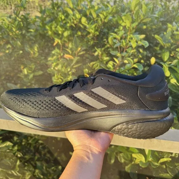 Adidas Supernova 2 Black Grey Men's Athletic Shoes GW9087