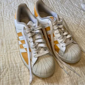 Adidas Superstar Split White Hazy Orange Sneakers Shoes Mens 8