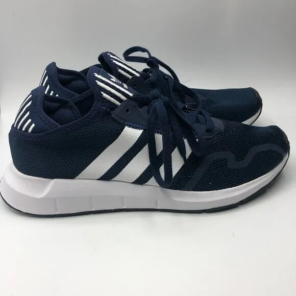 Adidas Swift Run X Sneakers Lace Up Shoes Navy Blue / White Size US 11