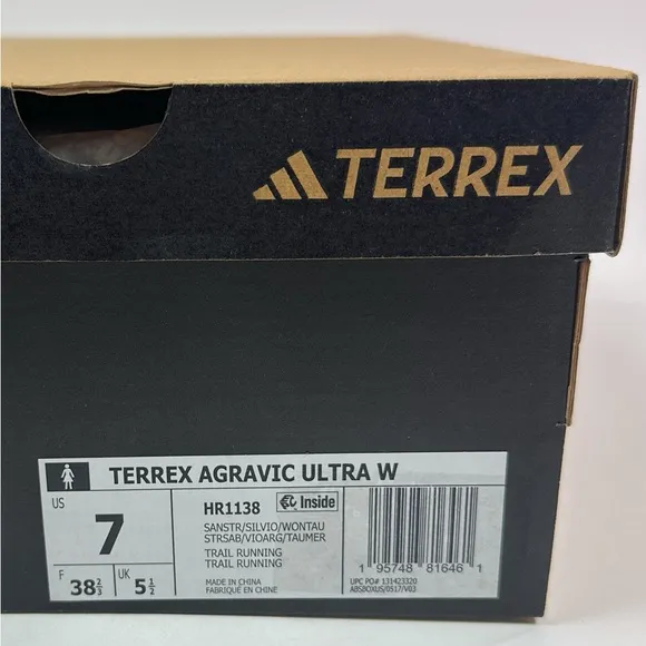 adidas Terrex Agravic Ultra Womens Trail Running Hiking Shoes Sneakers HR1138