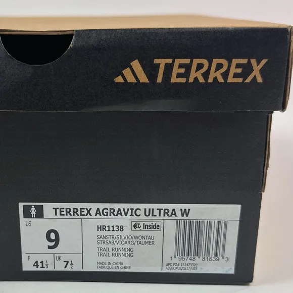 adidas Terrex Agravic Ultra Womens Trail Running Hiking Shoes Sneakers HR1138