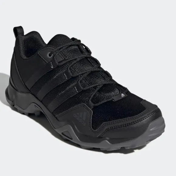 adidas Terrex Men sz 8 Black AX2S Trail Hiking Outdoor Shoes Sneakers New in Box