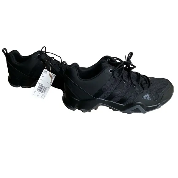 adidas Terrex Men sz 8 Black AX2S Trail Hiking Outdoor Shoes Sneakers New in Box
