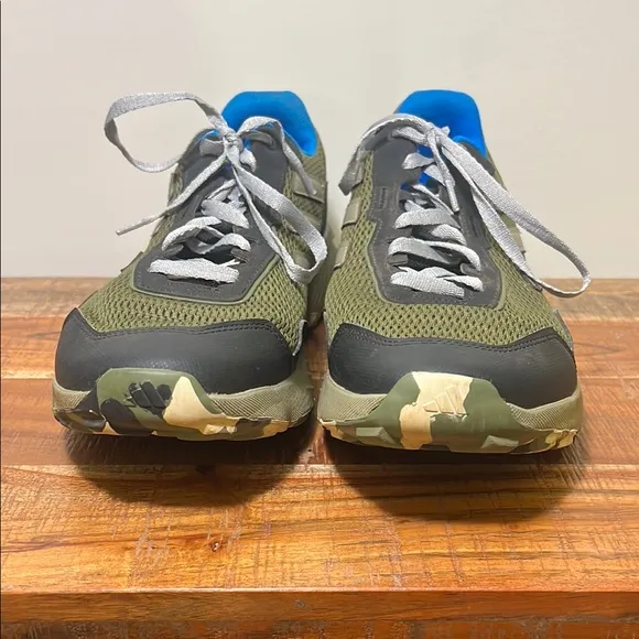 Adidas Tracefinders Men's Green Shoes, Size 13