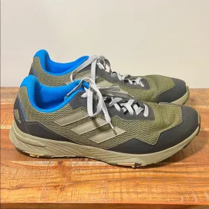 Adidas Tracefinders Men's Green Shoes, Size 13