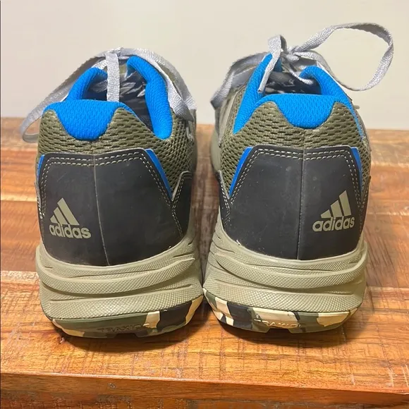 Adidas Tracefinders Men's Green Shoes, Size 13
