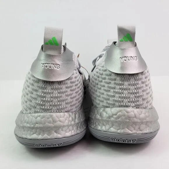 Adidas Trae Young 2 Mens Size 11 Grey Silver Basketball Sneaker Shoes HQ0997