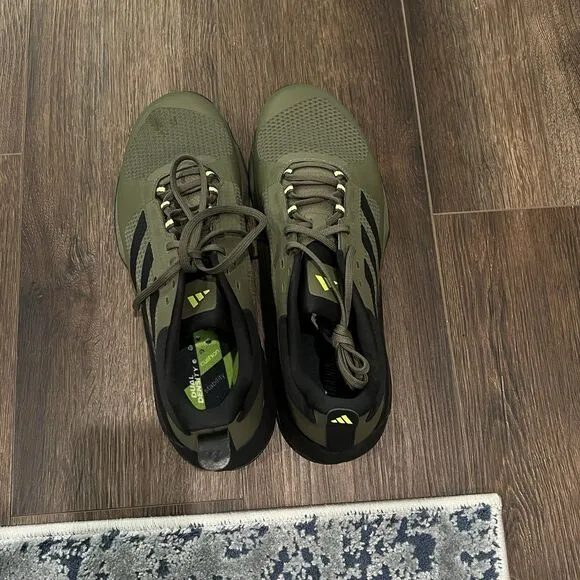 Adidas Training Shoes Dropset 2 Olive Strata/Core Black Men's 13