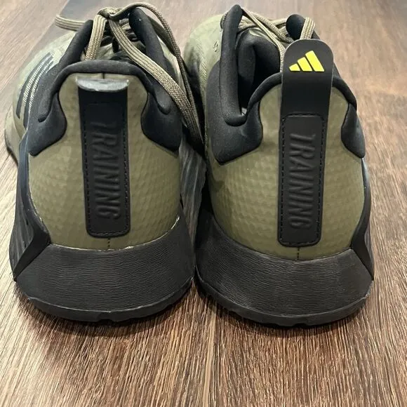 Adidas Training Shoes Dropset 2 Olive Strata/Core Black Men's 13