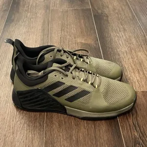 Adidas Training Shoes Dropset 2 Olive Strata/Core Black Men's 13