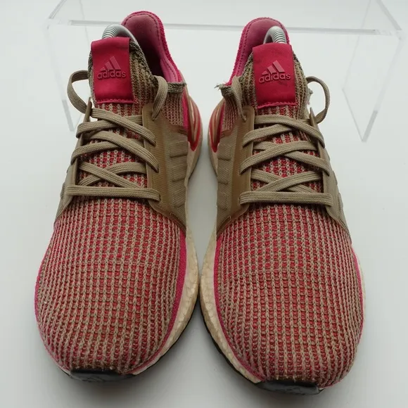 Adidas UltraBoost 19 Women Size 8.5 Shoes Pink Running Athletic Sneaker Training