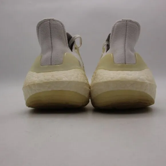 Adidas UltraBoost 22 Men's Size 10.5 White Running Shoes Sneakers GX5459