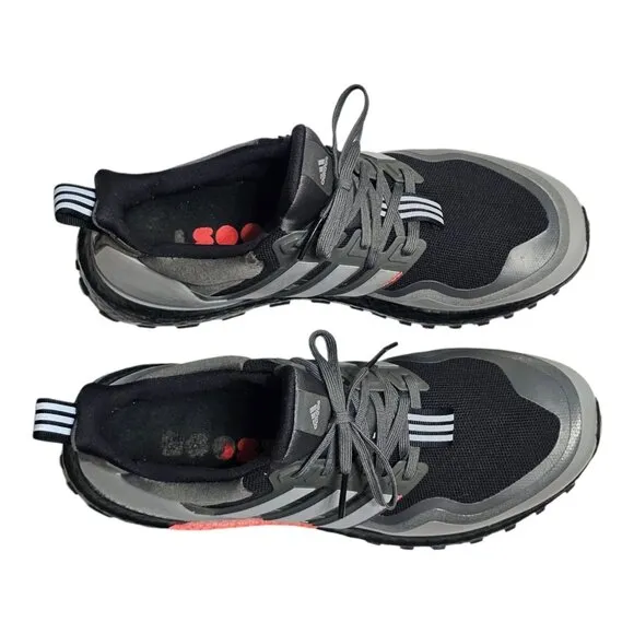 Adidas UltraBOOST All Terrain Black/Grey/Red Running Shoes Mens 9 EG8098