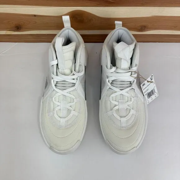 Adidas Women's Exhibit Select Mid Basketball Shoes White Marble Size 9.5