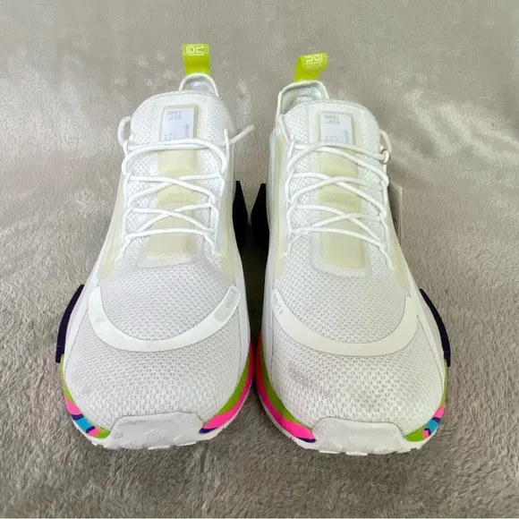 Adidas X NASA NMD R1 Spectoo Mens Running Training Shoes Sneakers Size 12 White