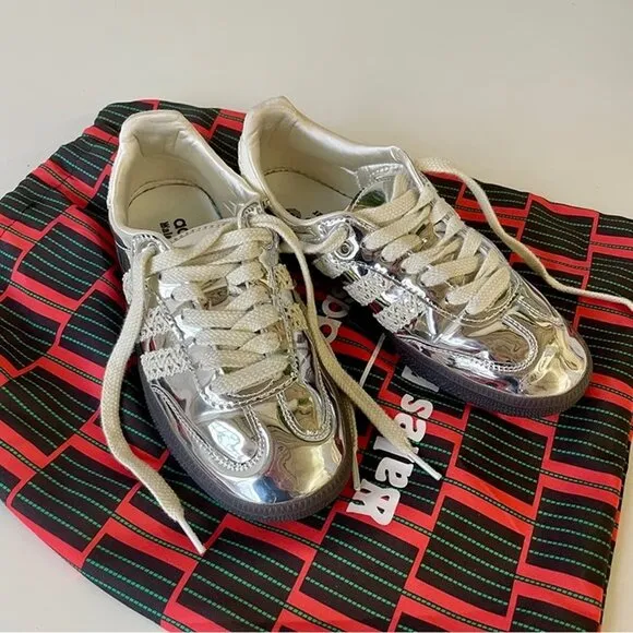 💐💐Adidas x Wales Bonner Samba Silver Metallic IG8181 Shoes Sneakers
