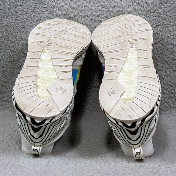 Adidas ZX 2K Boost Patrick Mahomes Mens Size 12.5 Sneakers Shoes White Hypnotic