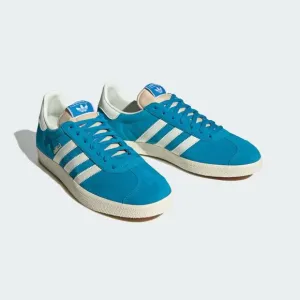 Adidas Gazelle GY7337 Sneakers Men's US 10.5 Blue Suede Trainer Shoes EFAS125