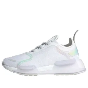 Adidas NMD_V3 GX5698 Sneakers Kids US 6 Cloud White Lace Up Running Shoes TF2684