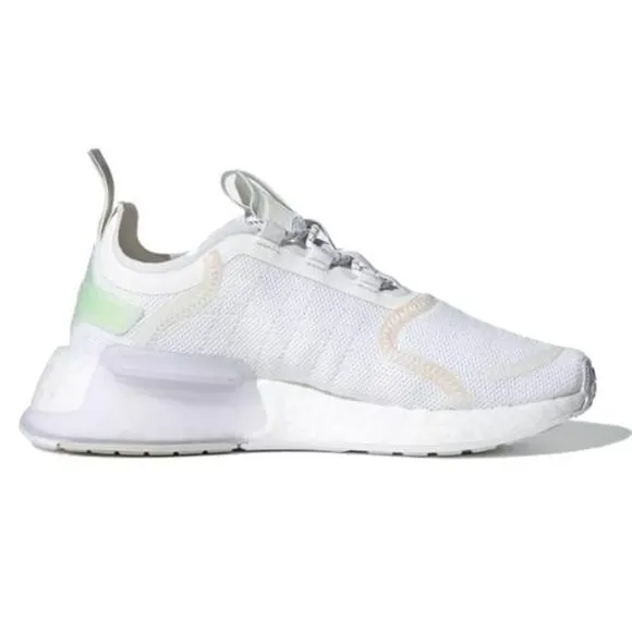 Adidas NMD_V3 GX5698 Sneakers Kids US 6 Cloud White Lace Up Running Shoes TF2684