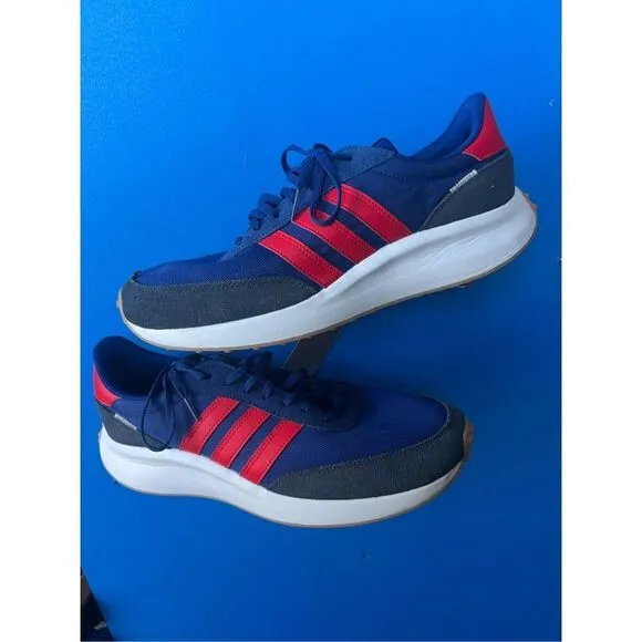 adidas Run Originals RETRO 70's Mens Training/Running Shoes - Royal Blue   Size