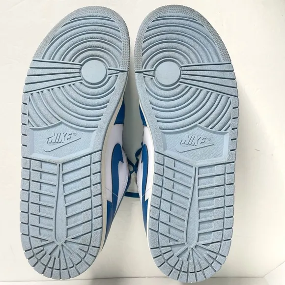 AIR JORDAN 1 LOW SE FN5214 141 WHITE INDUSTRIAL BLUE MEN SHOES SIZE 14