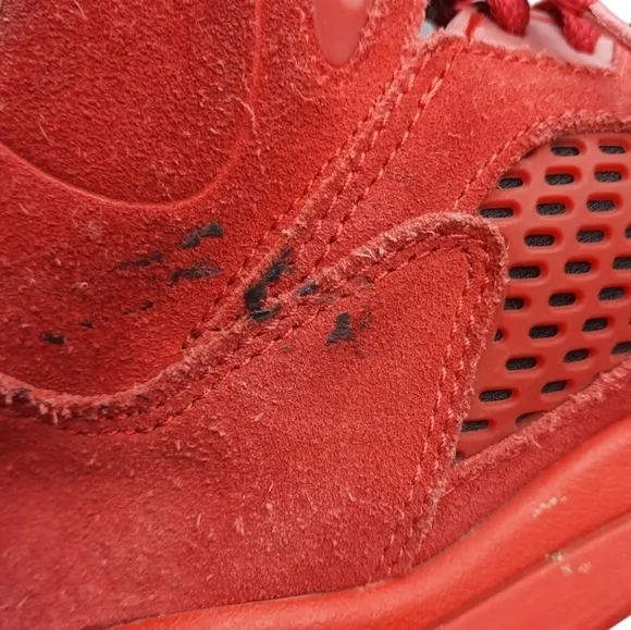 Air Jordan 5 Retro TD Raging Bull Toro Bravo 1Y Red 440889-602 Shoes Sneakers