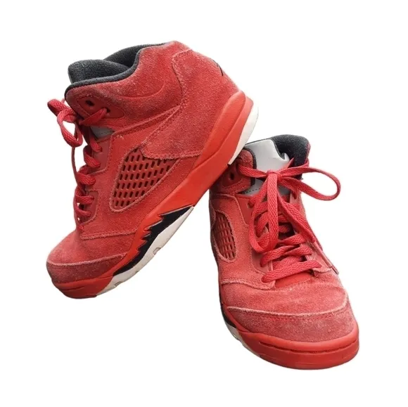 Air Jordan 5 Retro TD Raging Bull Toro Bravo 1Y Red 440889-602 Shoes Sneakers