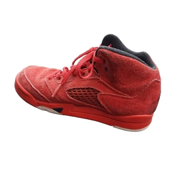 Air Jordan 5 Retro TD Raging Bull Toro Bravo 1Y Red 440889-602 Shoes Sneakers
