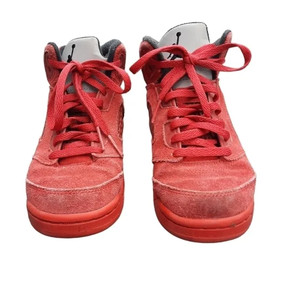 Air Jordan 5 Retro TD Raging Bull Toro Bravo 1Y Red 440889-602 Shoes Sneakers