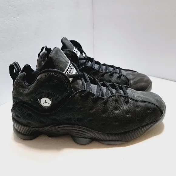 Air Jordan Jumpman Team 2 Black Camo Size 10.5 Men's 819175-005 Sneakers/Shoes