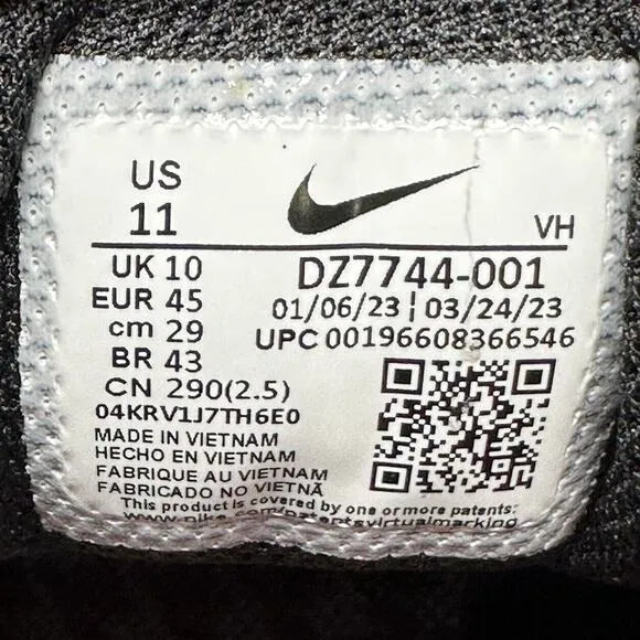 Alabama Crimson Tide Nike Air Max SYSTM Shoes Mens Size 11 Roll Tide DZ7744-001
