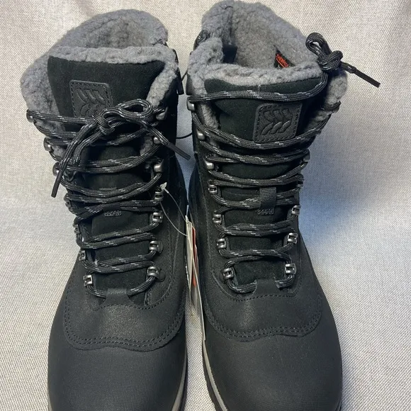 All in Motion Men's Rowan Waterproof Winter Boots Black Size 8. New.