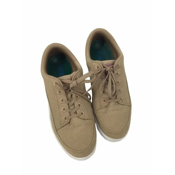 Allbirds Canvas Pacer Men Sneakers Sz 12 Brown Athletic Running Comfort Shoes