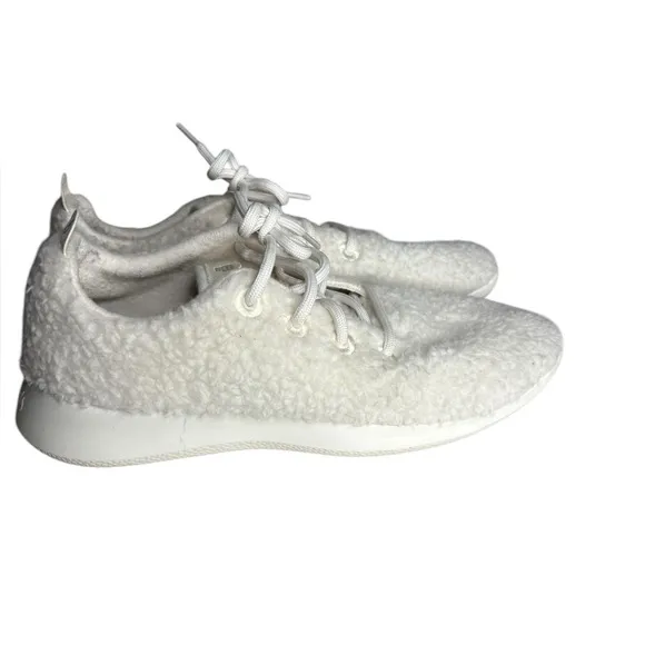 Allbirds Men's Wool Dasher 2 Fluff Running Shoes Merino Wool  Size 11 White