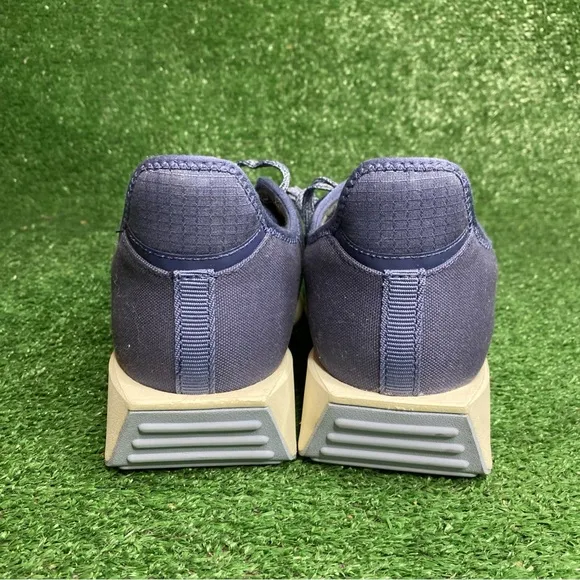 Allbirds Risers Canvas Sneakers Blue White Men's Shoes Size 11 NEW