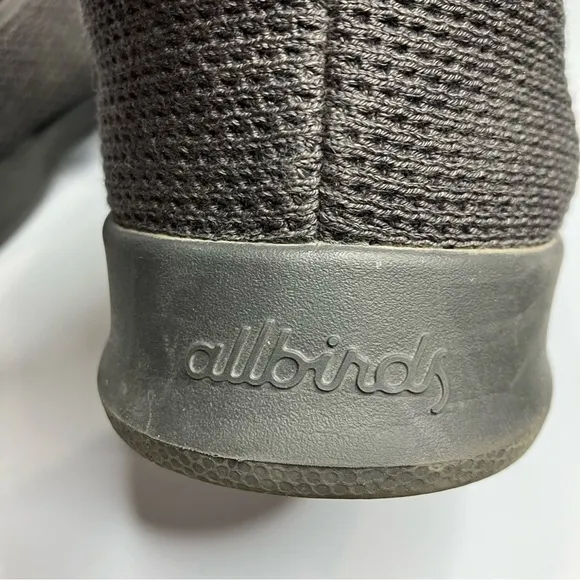 Allbirds Tree Runners dark gray sneakers washable shoes size 10