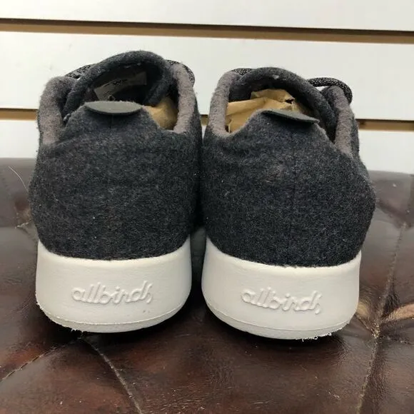 Allbirds Women's Wool Runners Charcoal Gray Comfort Shoes Size 8 Merino Wool