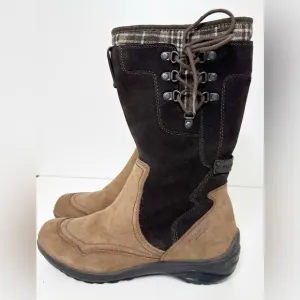 Allrounder by Mephisto Mephi-Tex Boot Leather Hiking Waterproof Boots Size 8