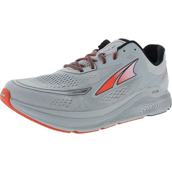 Altra Mens Paradigm 6 Blue Lace-Up Knit Running &amp; Training Shoes New