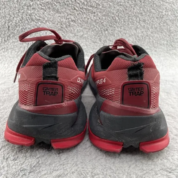 Altra Olympus 4 Running Shoes Mens 12 Red Trail Gorpcore Training Active Outdoor