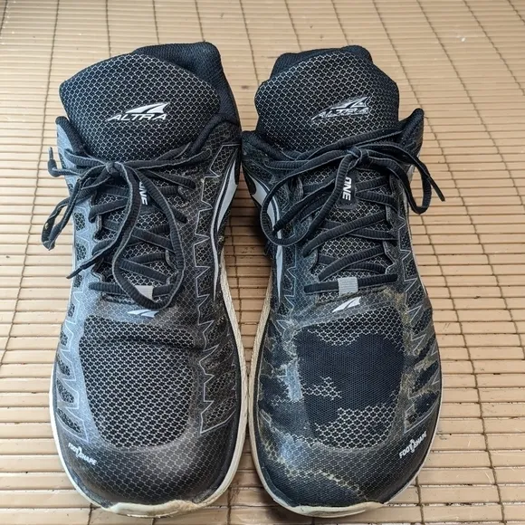Altra One V3 Black Training Men Running Sneaker Shoes AFM1734F-4 Size 13