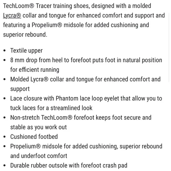APL | Techloom Tracer training shoes