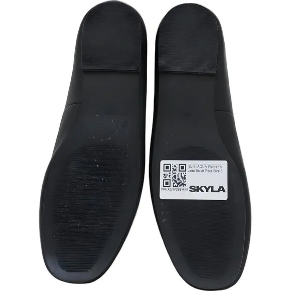 AQUA Jade Women Ballet Flats - Beautiful Comfort Shoes Size 6
