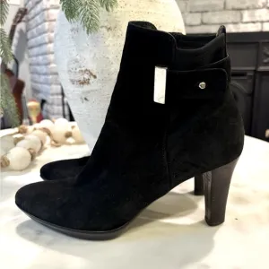 Aquatalia Neptune Suede Heeled Boots