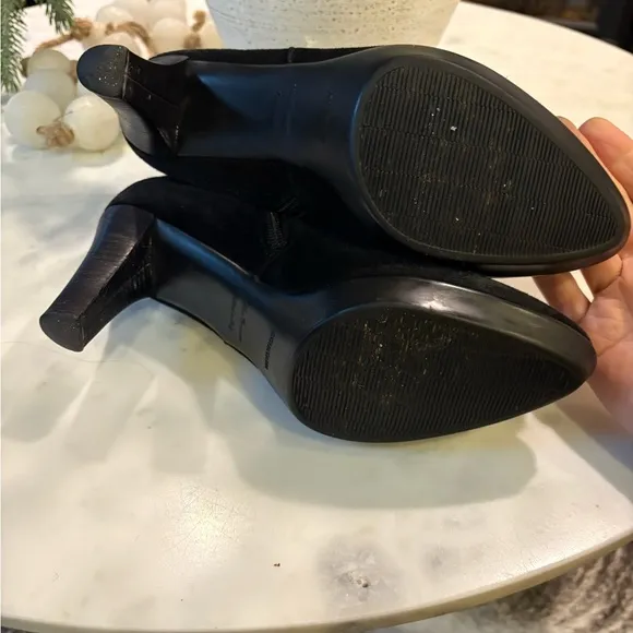 Aquatalia Neptune Suede Heeled Boots