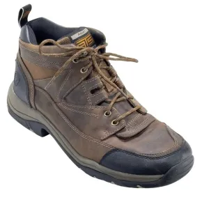 ARIAT Leather Mens Hiking Shoes Brown Comfort Lace-Up Outdoor Size 12D