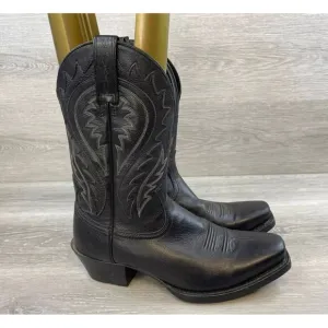 Ariat Legend Phoenix 10010938 Men's 9.5D Black Leather Cowboy Western Boot