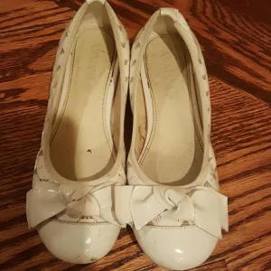Armani white kids shoes with original box